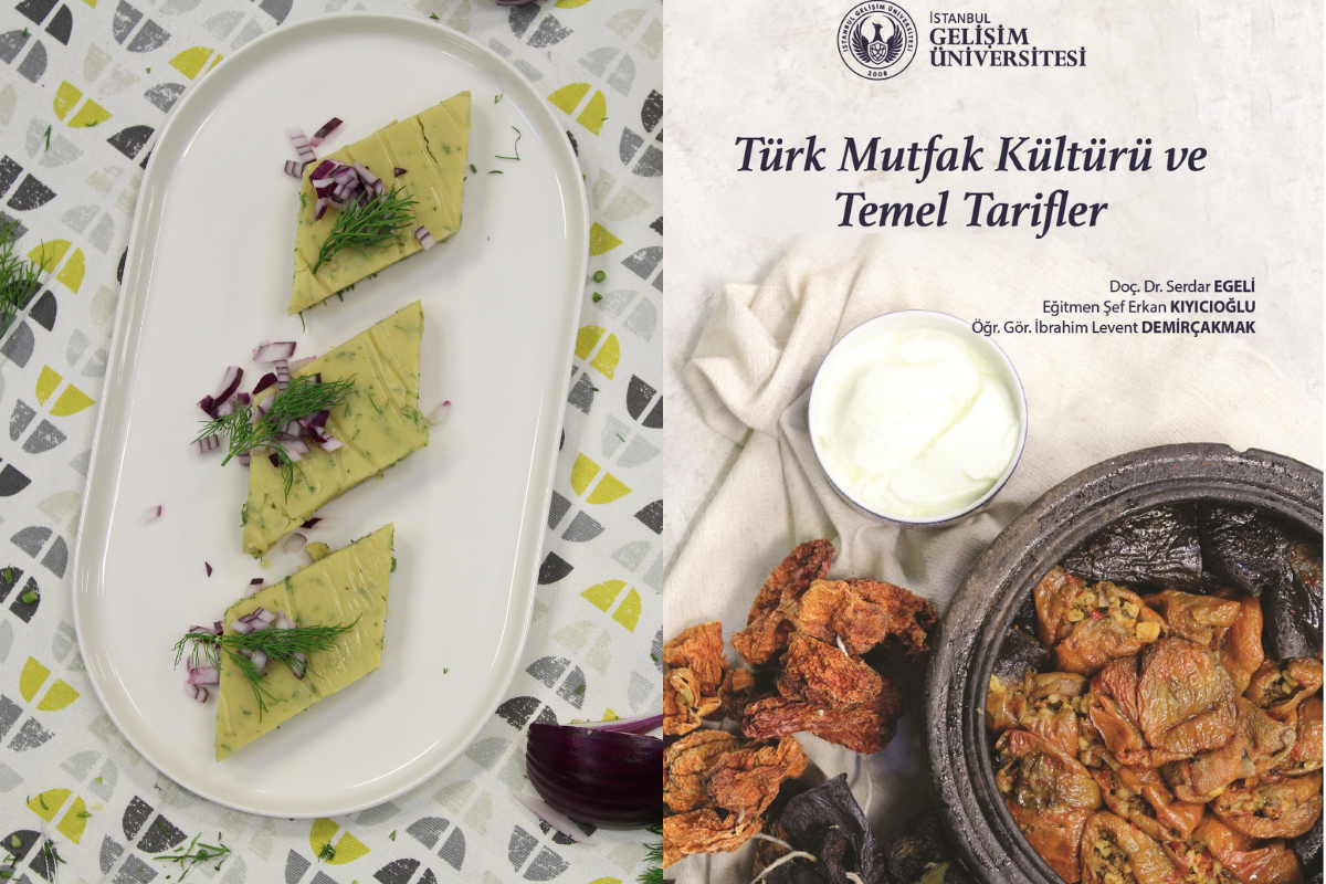 Gelişim Üniversitesinden Türk Mutfak Kültürü ve Temel Tarifler kitabı